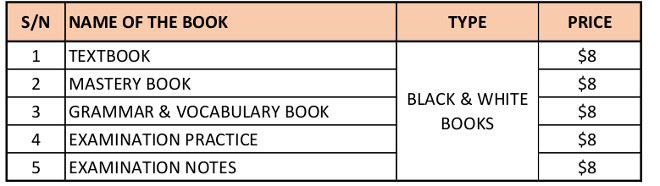 Sec 3 Books